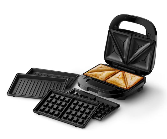 Philips 5000-Serie HD2350/80 Philips Sandwichmaker Antihaft Schwarz HD2350/80