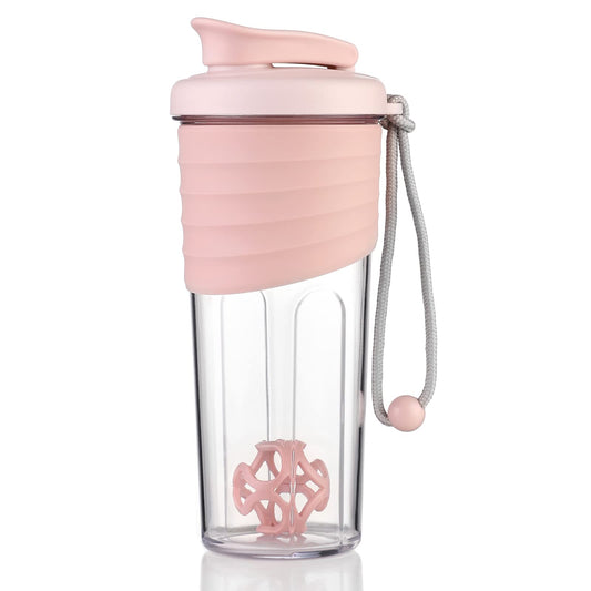 Protein Shaker 700ml Rosa Sport Shaker Flasche 700ml Rosa